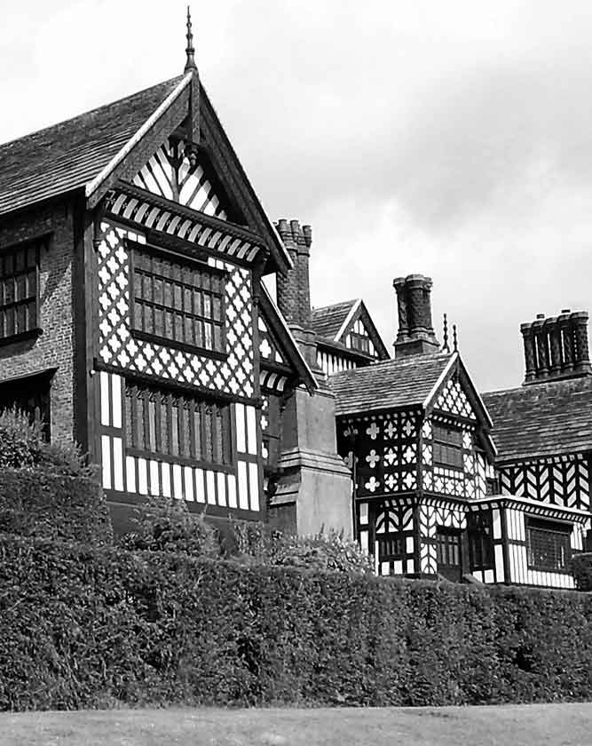 Professional web design services for businesses across Cheshire, featuring the historic Bramhall Hall