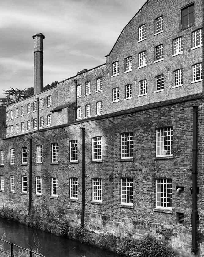 Professional web design services for businesses in Wilmslow, Cheshire, featuring the historic Quarry Bank Mill